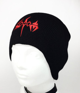Sodom Embroidered Knit Beanie