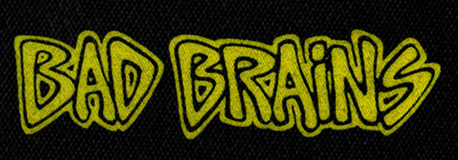 Bad Brains Logo 6x3 Printed Patch