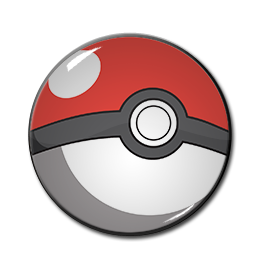 Pokemon Pokeball 1.5" Pin
