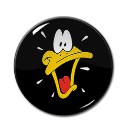 Daffy Duck 1.5" Pin