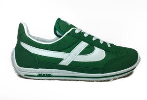 Panam - Green & White Unisex Sneaker