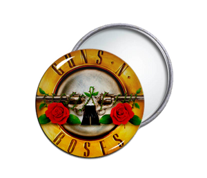 Guns N' Roses Logo Round Pocket Mirror