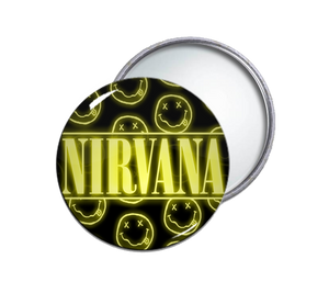 Nirvana Logo Pocket Mirror
