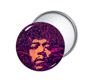 Jimmi Hendrix Pocket Mirror