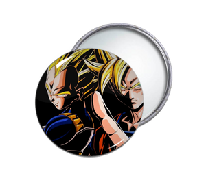 Dragon Ball Goku & Vegeta Pocket Mirror