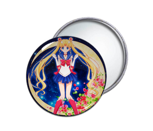 Sailor Moon with  Roses Pocket Mirror