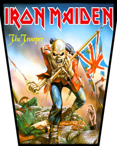 Iron Maiden - The Trooper 10.5x13" Sublimated Backpatch