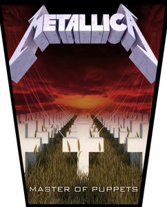 Metal - Master of Puppets 10.5x13" Sublimated Backpatch