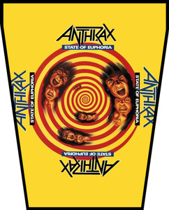Anthrax - State of Euphoria 10.5x13" Sublimated Backpatch