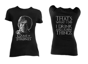 Tyrion Lannister - That's What I Do Girls T-Shirt *LAST IN STOCK*