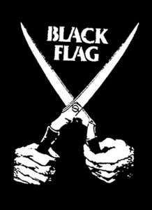 Black Flag 5.5x4" Printed Sticker