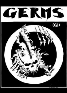 The Germs 5.5x4" Printed Sticker