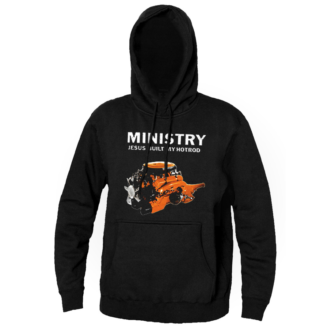 Ministry - Jesus Built My Hot Rod Hooded Sweatshirt *LAST IN STOCK* -  Nuclear Waste