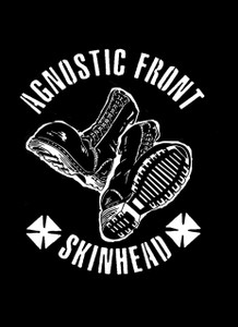 Agnostic Front - Skinhead 5.5x4" Printed Sticker
