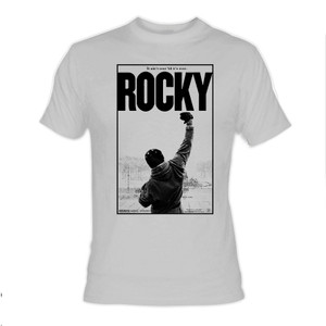 Rocky It Ain't Over 'Till it's Over Heather Grey T-Shirt
