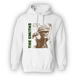 The Smiths - Meat is Murder White Hooded Sweatshirt