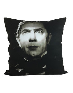 Dracula Throw Pillow