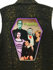 The Munsters 13.5"x10.25" Coffin Backpatch