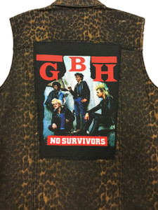 G.B.H. - No Survivors 13.5"x10.5" Color Backpatch