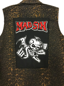 Mad Sin - Angel 13.5x10.5" Color Backpatch