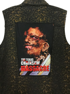 The Texas Chainsaw Massacre 13.5 x10.5" Color Backpatch