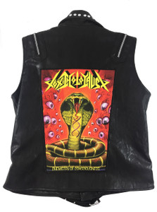 Toxic Holocaust - Chemistry of Consciousness 13.5"x10.5" Color Backpatch