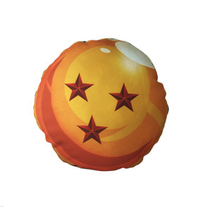 Dragon Ball's 3 Star Throw Pillow