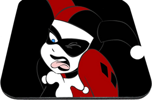 Harley Quinn Disgust 9x7" Mousepad