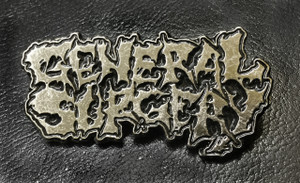 General Surgery 2.25 x 1" Metal Badge Pin