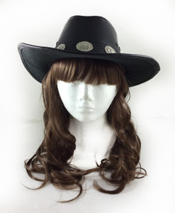Cowboy Style Hat in Black