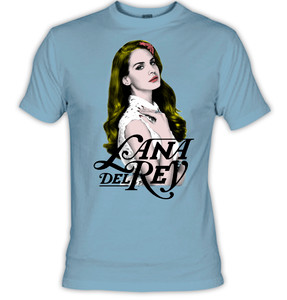Lana Del Rey Blue T-Shirt