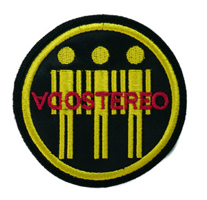Soda Stereo Men 3x3" Embroidered Patch