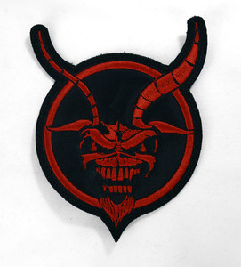 Iron Maiden Demon Eddie 3.5x4.5" Embroidered Patch