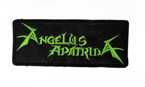 Angelus Apartida - White Logo 5x2" Embroidered Patch