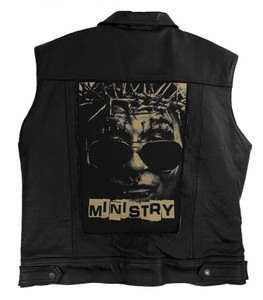 Ministry - Al Jourgensen 13.5x10.5" Color Backpatch