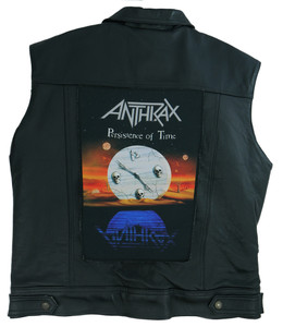 Anthrax Persistence of Time 13.5" x 10.5" Color Backpatch