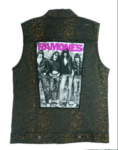 Ramones 13.5 x10.5" Color Backpatch
