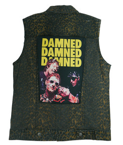 The Damned 13.5x10.5" Color Backpatch
