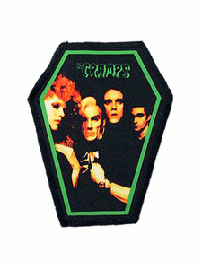 The Cramps 6.75x3.5" Coffin Patch