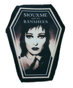 Siouxsie and the Banshees 6.75x3.5" Coffin Patch