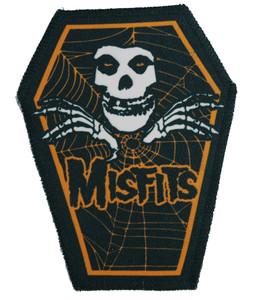 Misfits in Orange 6.75x3.5" Coffin Patch