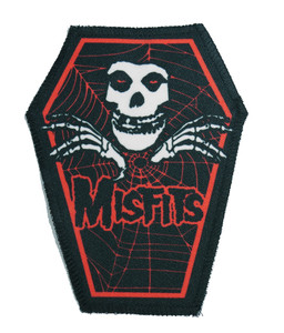 Misfits in Red 6.75x3.5" Coffin Patch