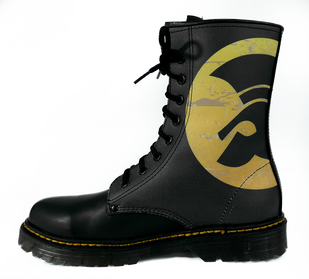 trojan high leg safety boots
