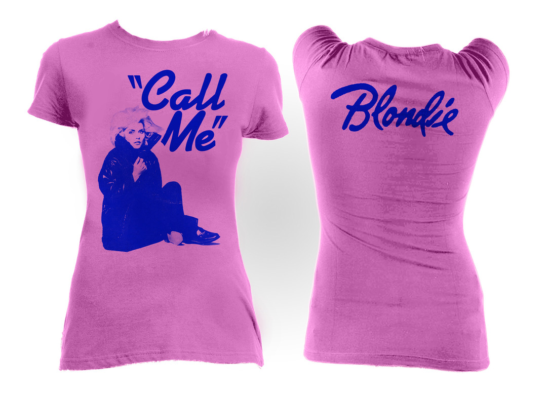 blondie call me t shirt