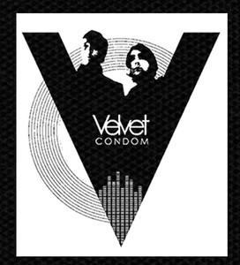 Velvet Condom Band 4x5" Printed Patch