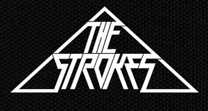 The Strokes Triangle Logo 6x3" Printed Patch