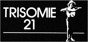 Trisomie 21 Logo 6x4" Printed Patch