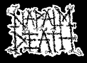 Napalm Death - Logo 5x4" Printed Sticker