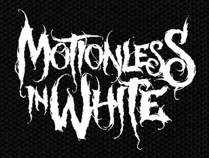 Motionless in White Logo 6x5" Printed Patch - Nuclear Waste