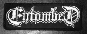 Entombed Logo 5x3" Embroidered Patch